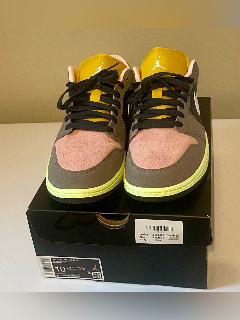 Nike Air Jordan 1 Low SE "Tokyo Bio Hack" 10.5 - Picture 2 of 6